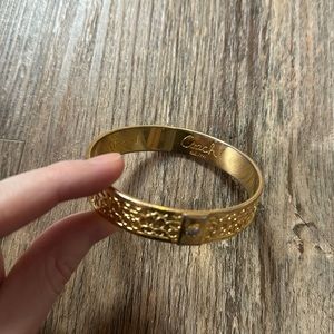 Beautiful Gold Coach Bangle